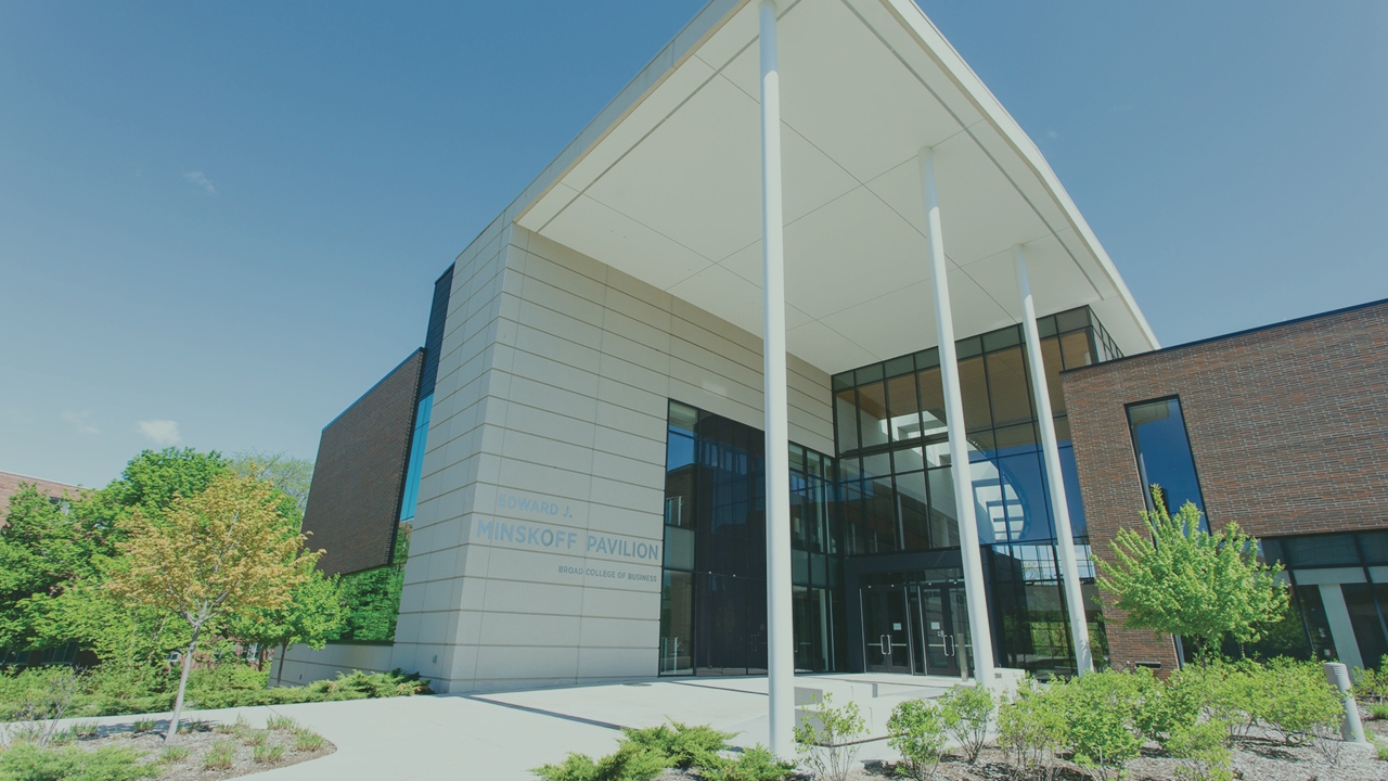 front of Broad Business College