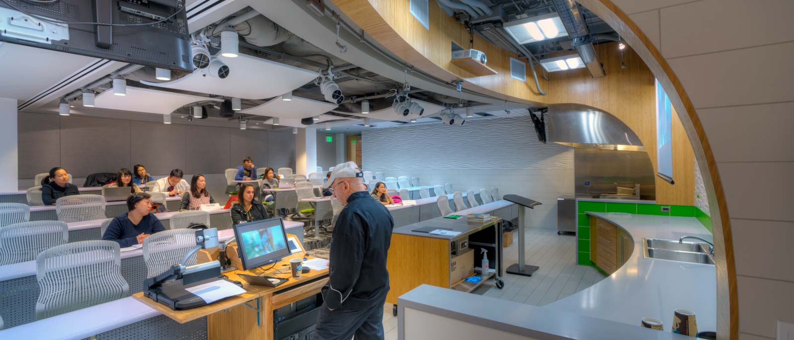 Inside the J. Willard and Alice S. Marriott Foundation Culinary Business Learning Lab (CBLL)