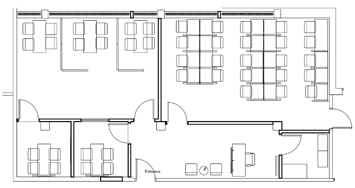 Broad Behavioral Lab Floor Plan