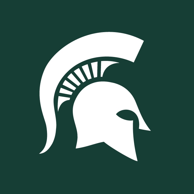 Michigan State University Spartan Helmet