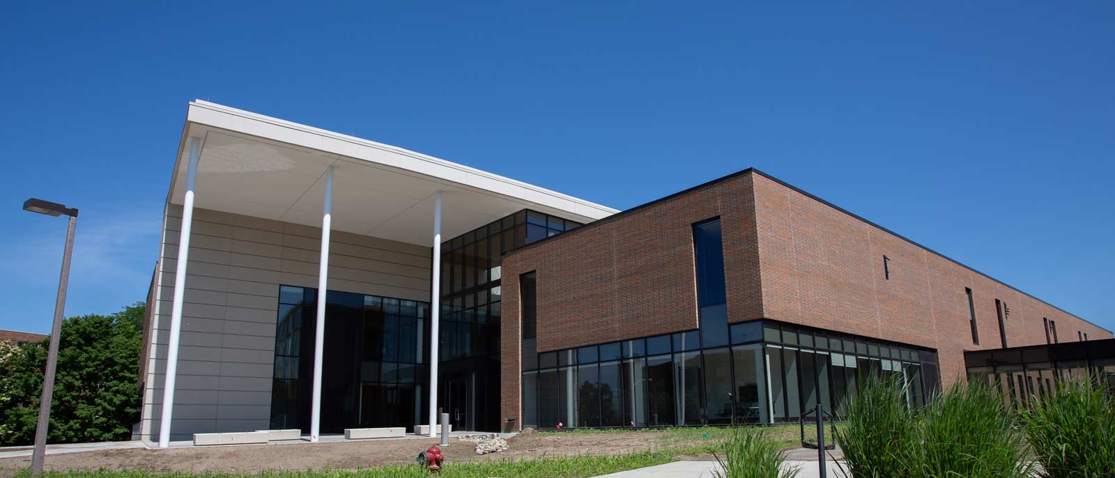 Exterior of the Minskoff Pavilion