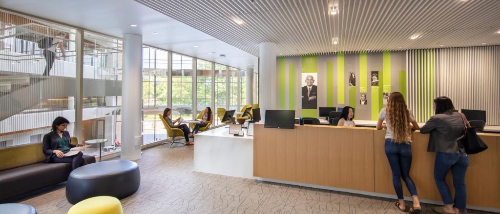 Lobby of the Palmer Center