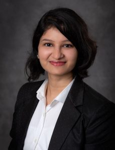 Neha Aggarwal is a first-year Broad College Full-Time MBA student working with Russell Palmer Career Management Center to help her with networking, updating her resume, and searching for jobs. 