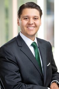 Headshot of Jordan George, JD MBA student