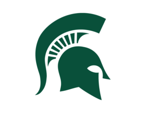 Green Helmet MSU Logo