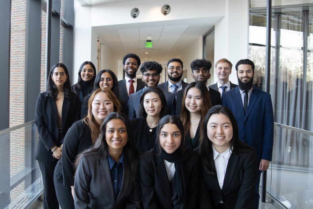 Group photo of students
