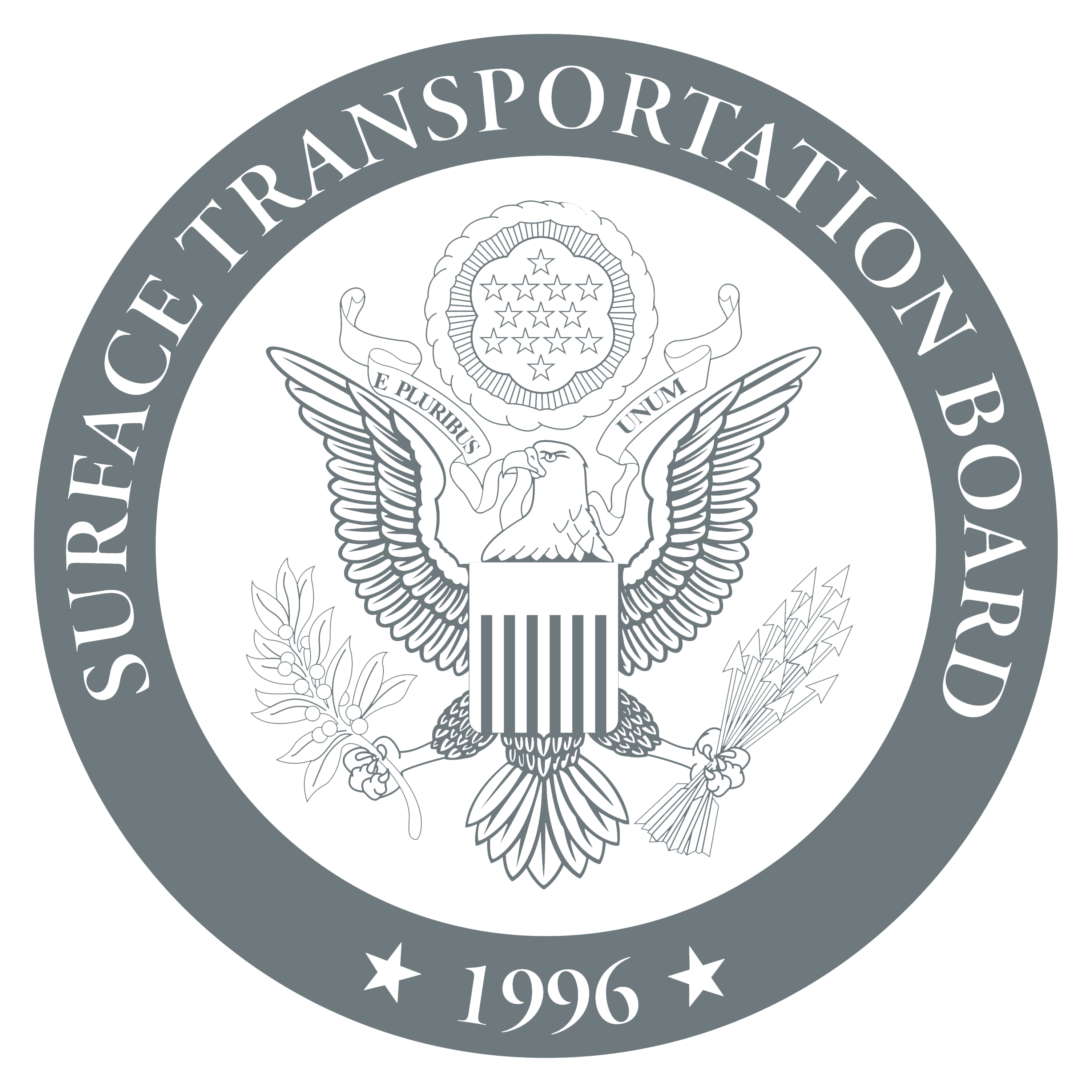 Surface Transportation Board est. 1996, Logo