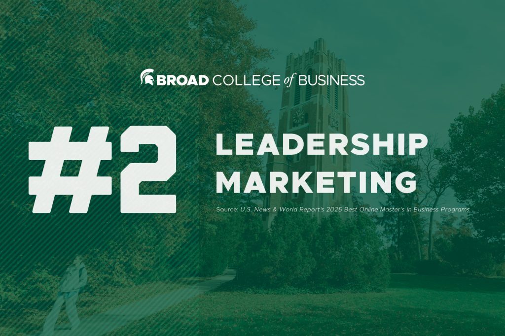 Broad College of Business: #2, Leadership, Marketing