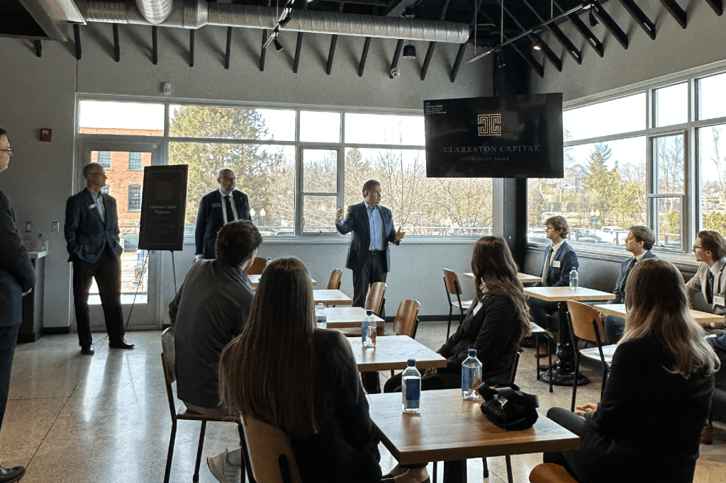 Clarkstone Capital speaking to MSU students
