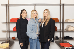 Ariana Ferwerda standing with her co-founders 