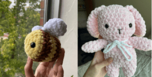 Knit plushies 