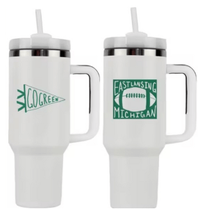 Large cups with logos 