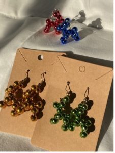 Balloon animals earrings