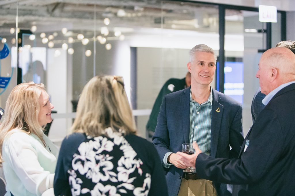 Event attendees networking