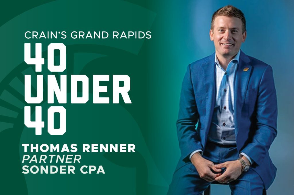 Thomas Renner, partner, Sonder CPA