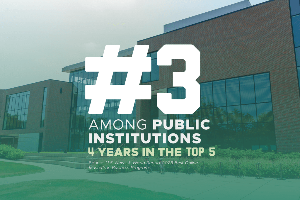 #3 among public institutions, 4 years in the top 5 by U.S. News and World Report