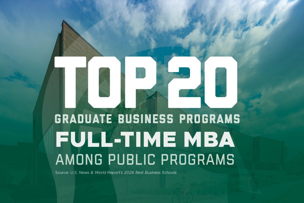 Top 20 graduate programs, full-time mba among public programs