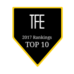 TFE's Top 10 in 2017 badge.