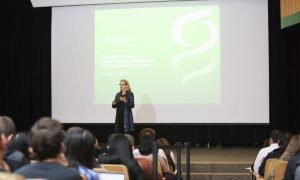 Kim Popovits at 2016 Warrington Lecture