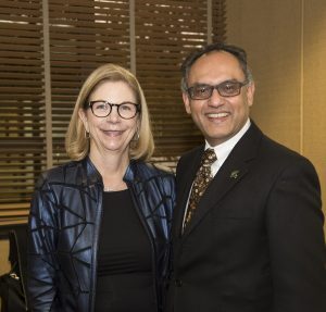 Popovits and Dean Sanjay Gupta.