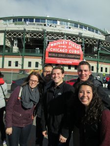 Tax team at Wrigley Field.
