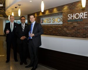 Douglas Hughes, Sanjay Gupta and Mat Ishbia 