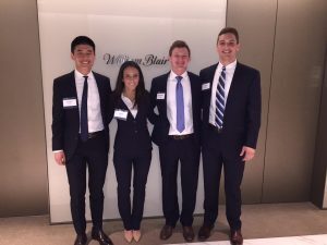 Parker Decraene, Isabela Calvo, Christopher Horton and Ethan Thomas