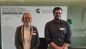 Judy Jacobs and Jason Miller