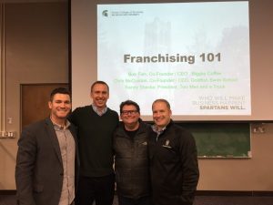 Chris McCuiston, Ken Szymusiak, Bob Fish and Randy Shacka