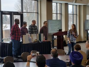 Students make their final pitch at the Executive MBA Class of 2019 Pitch Competition 