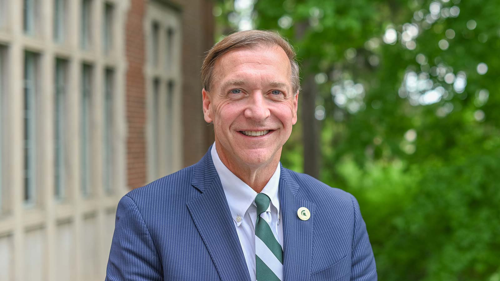 Portrait of MSU President Samuel L. Stanley Jr., M.D.