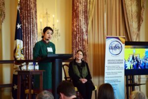 Broad College alumna Cecilia Zhuang awarded with Secretary of State Award