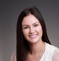 Professional headshot of Alexa White (B.A. Hospitality Business '20)