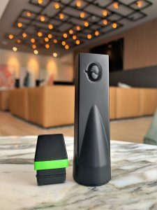 Close up of vaping substitute product.