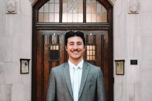 Headshot of Michael Anthony Valente, supply chain management junior