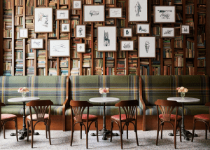 Graduate Hotel dining area, credit David Mitchell Photography